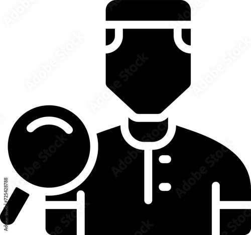 Search specialist Vector Icon