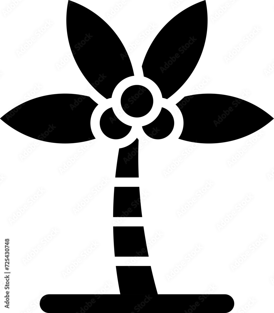 Palm tree Vector Icon Palm tree Vector Icon