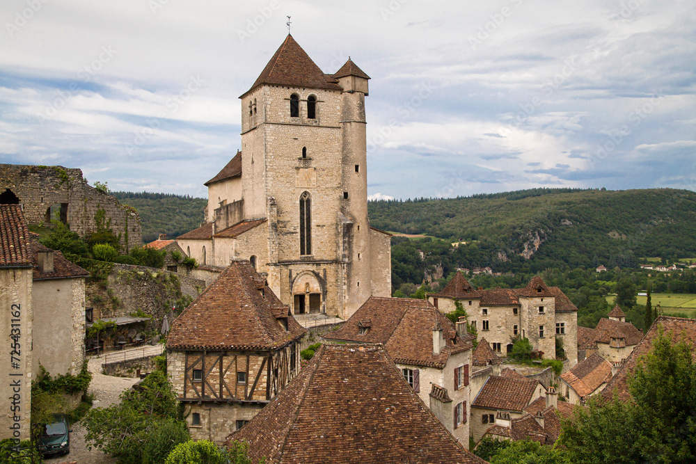 Church of Saint-Cirq-Lapopie Church of Saint-Cirq-Lapopie