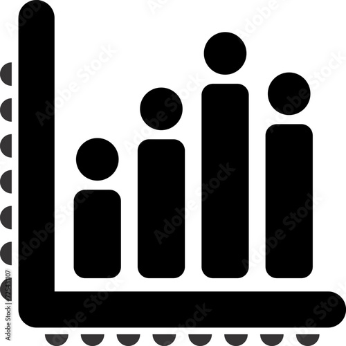 Bar Chart Vector Icon