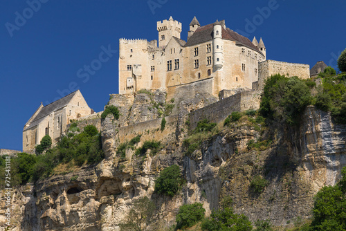 Obraz na płótnie Chateau de Beynac w salonie