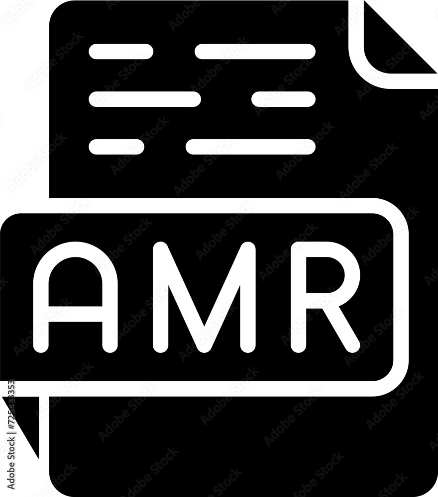 AMR Vector Icon AMR Vector Icon