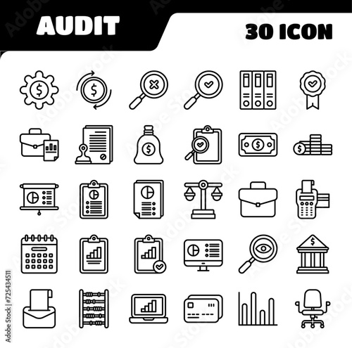 Audit Icon Set