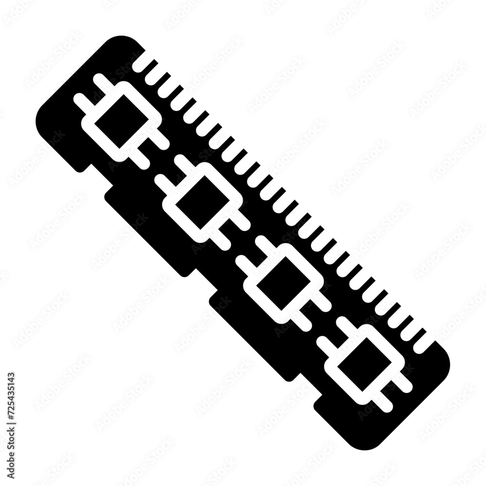 Ram Memory Vector Icon Ram Memory Vector Icon