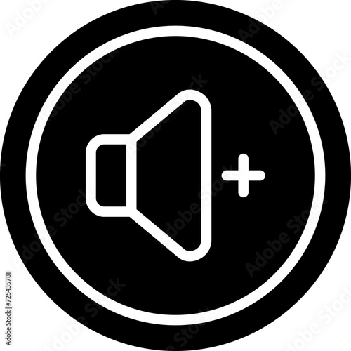Volume Up Button Vector Icon