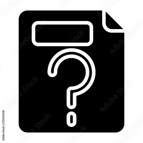 Unknown Vector Icon