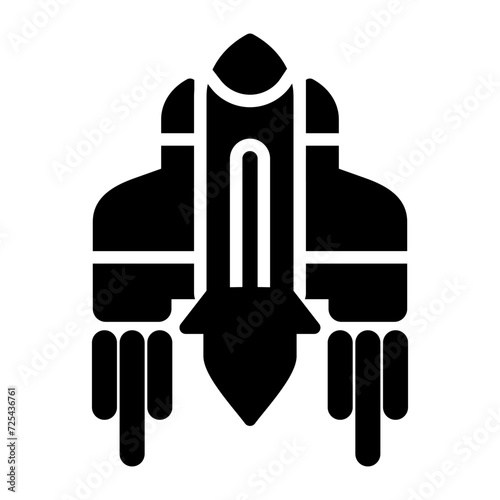 Spaceship Vector Icon