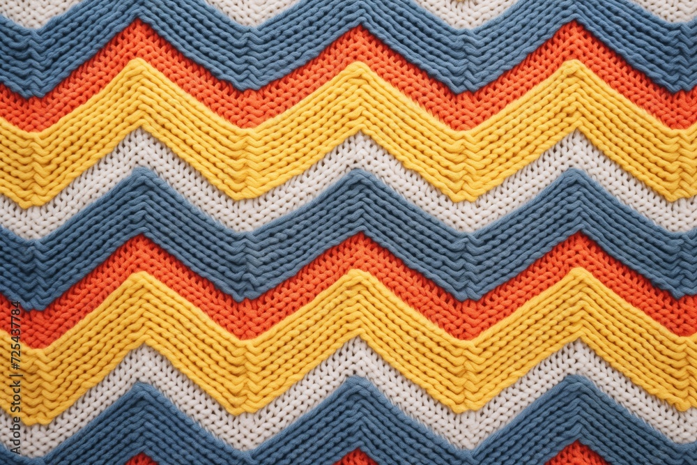 detailed shot of woolen knitted texture