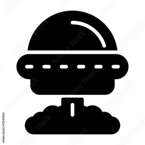 Spaceship Vector Icon