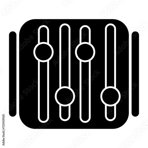 Sliders Vector Icon