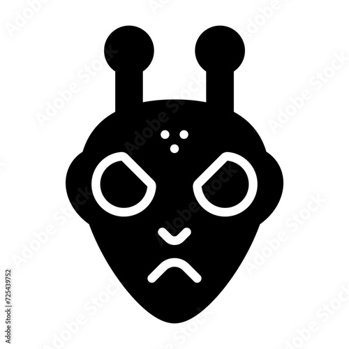 Alien Vector Icon