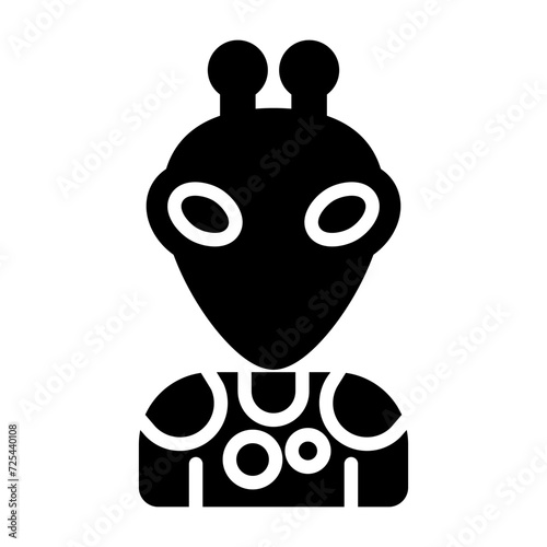 Alien Vector Icon