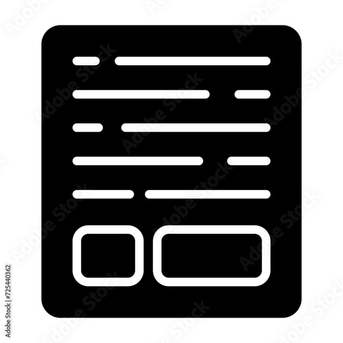 Document Vector Icon