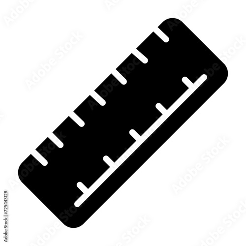 Ruler Vector Icon