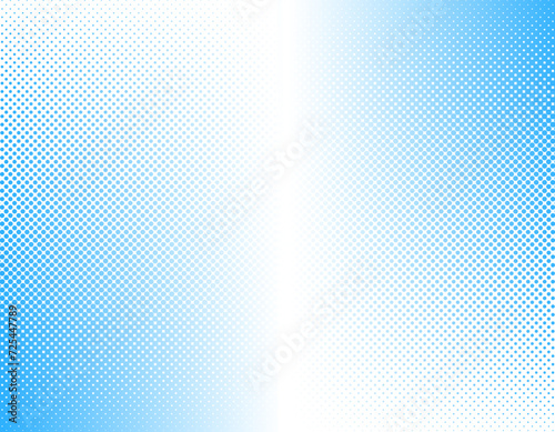 左右がグラデーションのハーフトーンのフレーム背景　5