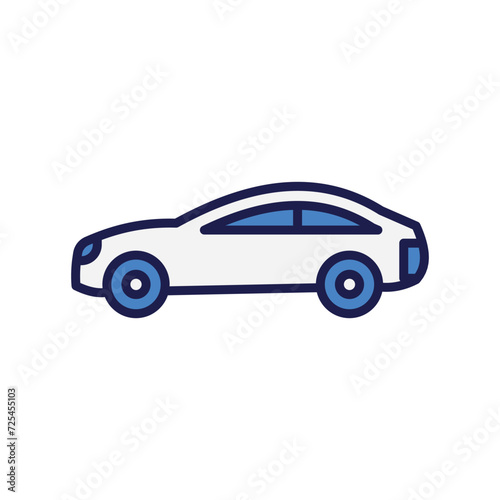 car icons vector stock illustration.