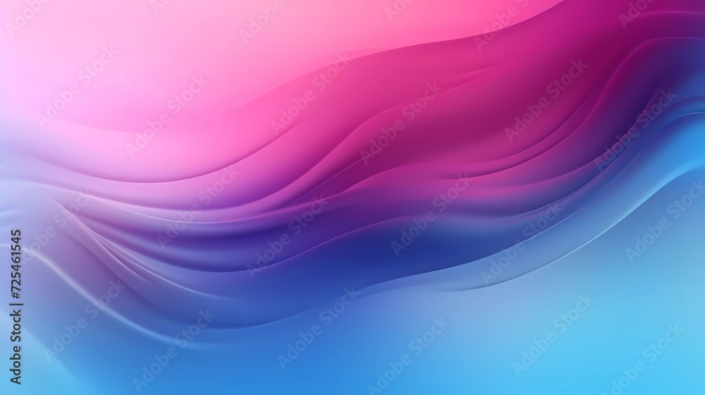 Blurred gradient of black, blue and pink colors, with noise effect abstract background. generative ai