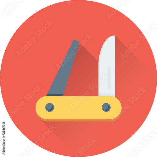 Pocket Knife Vector Icon
