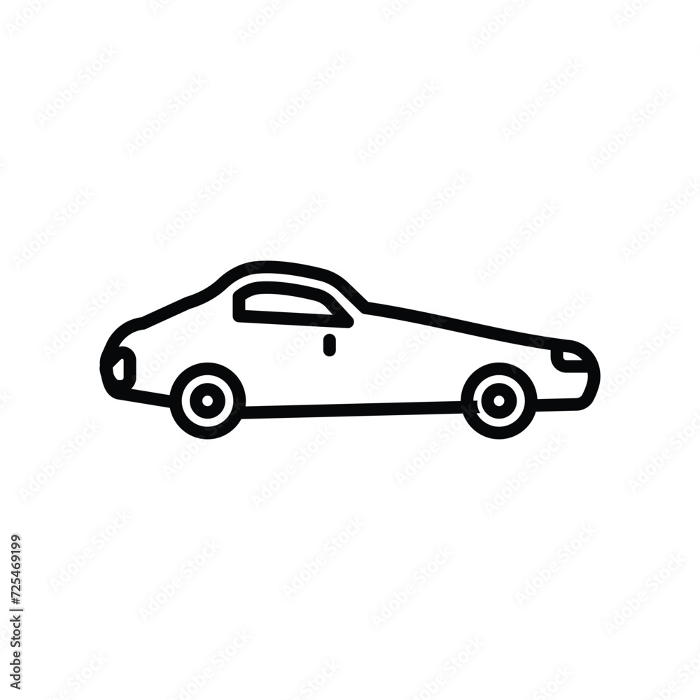 car icons vector stock illustration.