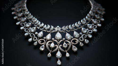 Indian diamond necklace