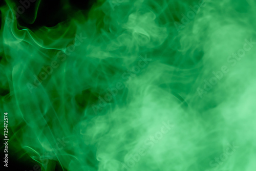 Smoke dark green background