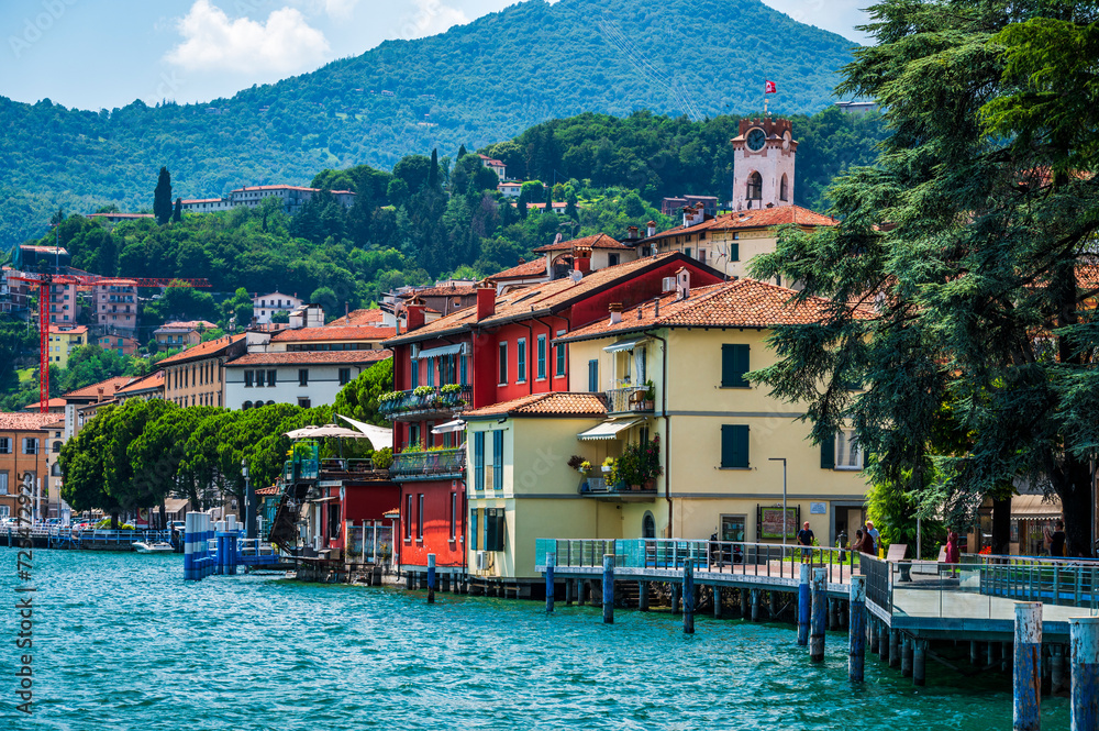 Lovere. Romantic town on the shores of Lake Iseo.