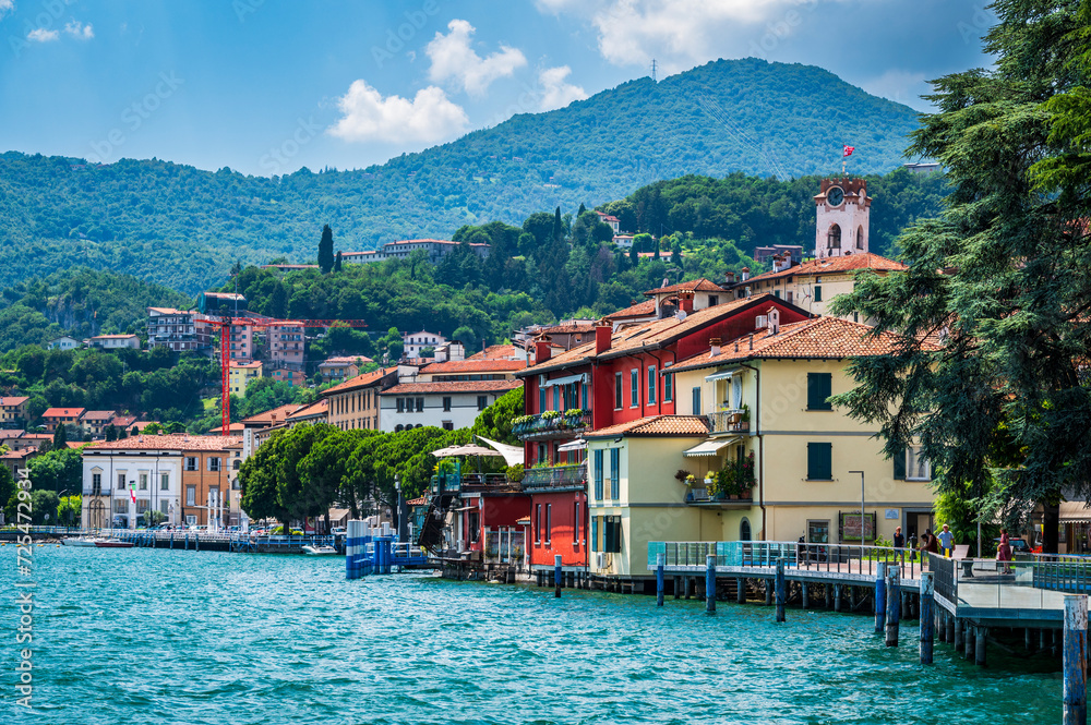 Lovere. Romantic town on the shores of Lake Iseo.