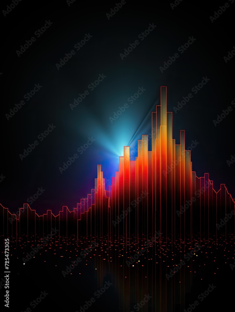 conceptual stock market image symbolizing success and growth. conceptual stock market image symbolizing success and growth.