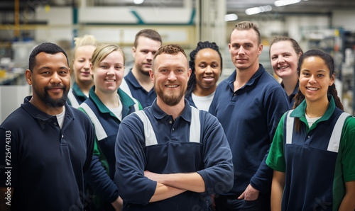 Team Warehouse Factory Teamwork Workers People