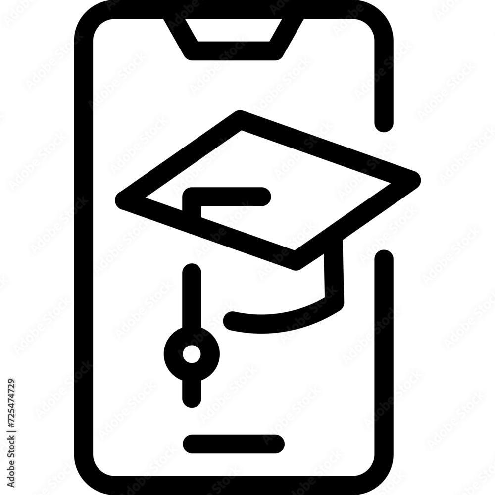 Graduation Cap Icon Graduation Cap Icon
