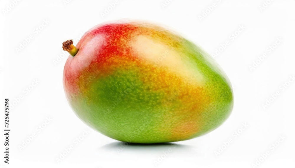 Ripe fresh mango isolated on white background. Healthy food photography concept. Ripe fresh mango isolated on white background. Healthy food photography concept.