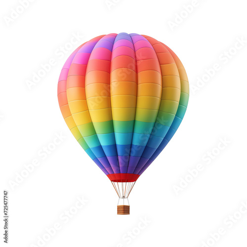 colorful hot ballon air png