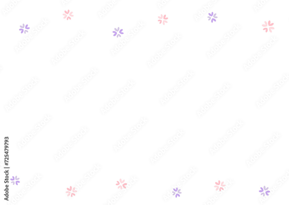 colorful flower with heart shape on white background colorful flower with heart shape on white background