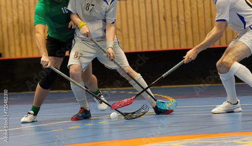 Floorball players