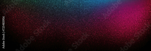 Red blue black gradient background grainy noise texture backdrop abstract poster banner header design. Color gradient, ombre.Colorful,multicolor,mix,iridescent,bright,Rough,grain,blur,grungy,template