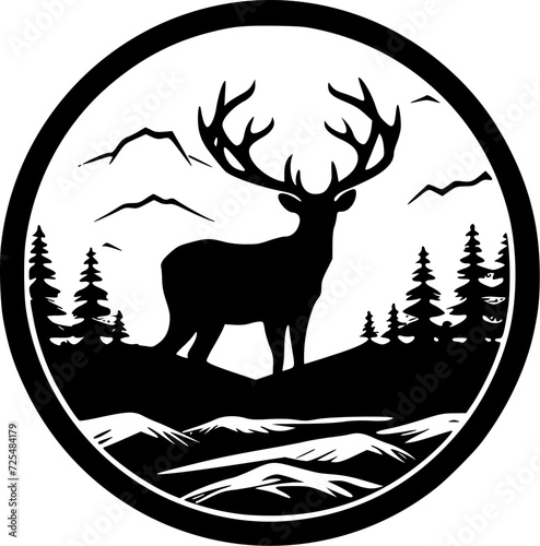 Dear - High Quality Vector Logo - Vector illustration ideal for T-shirt graphic