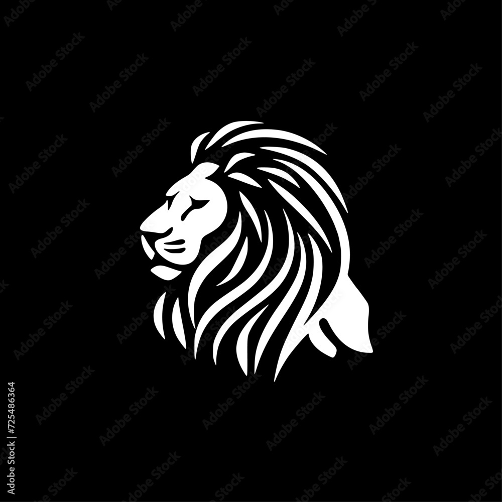 Fototapeta premium Lion - High Quality Vector Logo - Vector illustration ideal for T-shirt graphic