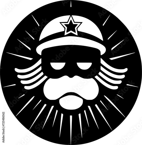 Military | Minimalist and Simple Silhouette - Vector illustration