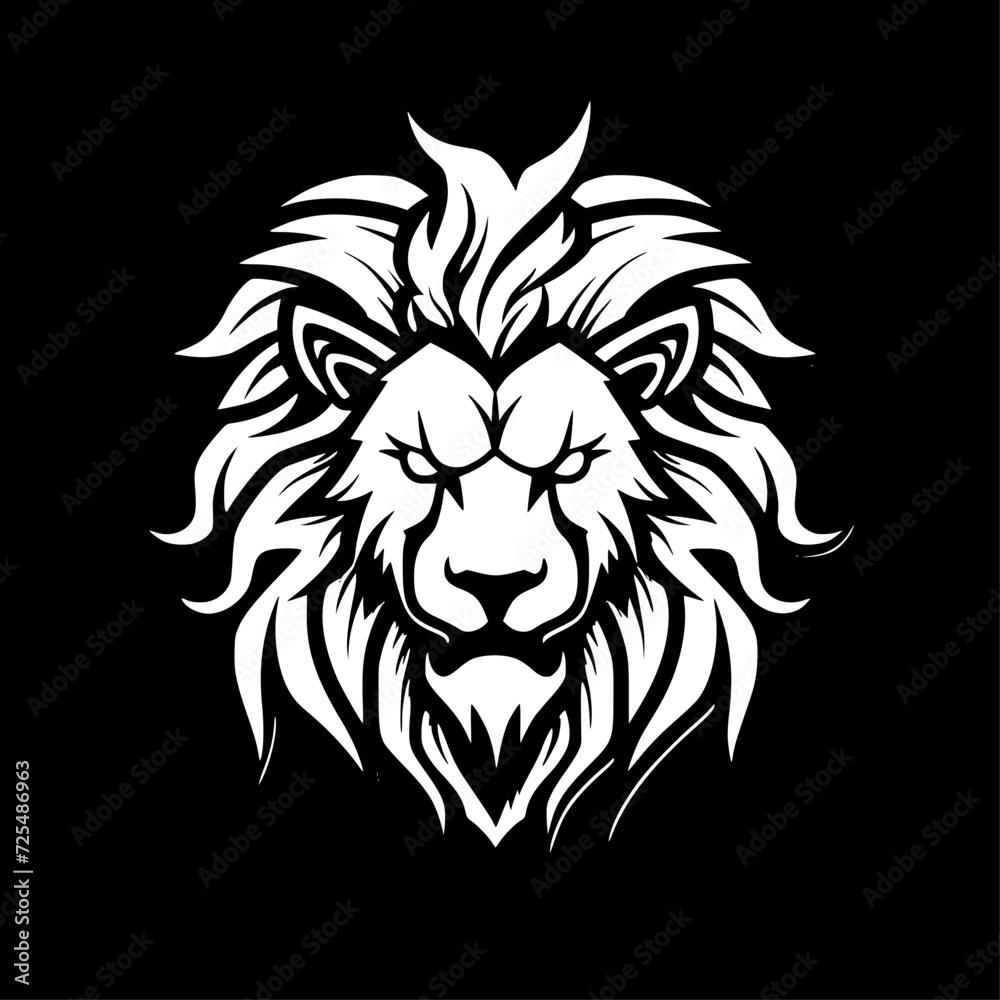 Obraz premium Lion - High Quality Vector Logo - Vector illustration ideal for T-shirt graphic