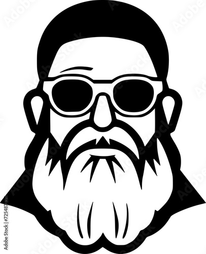 Papa - High Quality Vector Logo - Vector illustration ideal for T-shirt graphic