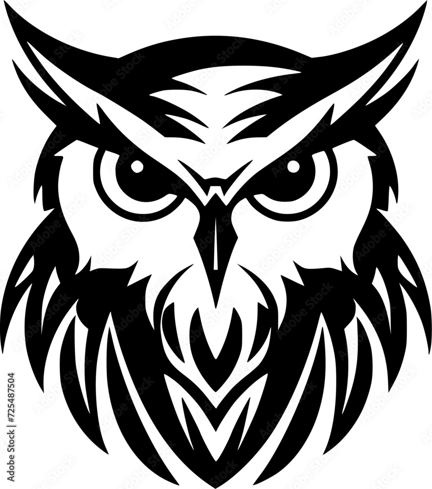Owl | Minimalist and Simple Silhouette - Vector illustration Owl | Minimalist and Simple Silhouette - Vector illustration
