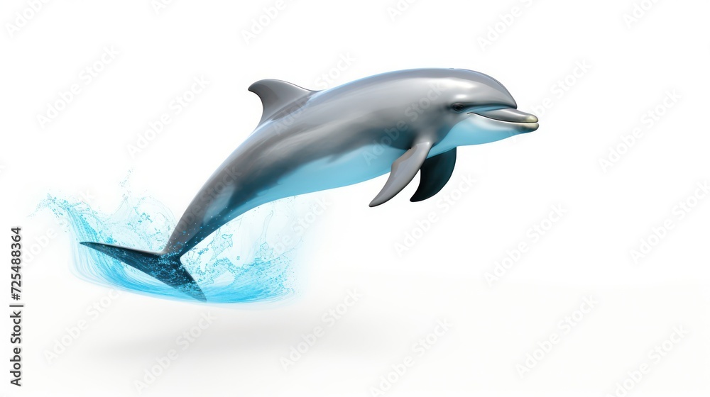 dolphin jumping on white background dolphin jumping on white background