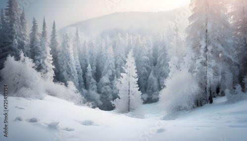 winter mountain landscape © Kaini