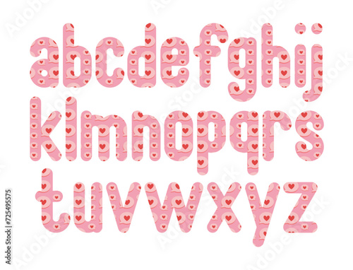 Versatile Collection of Love Chat Alphabet Letters for Various Uses