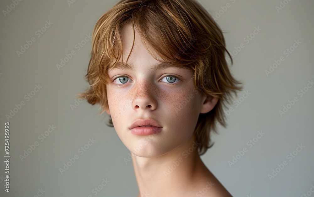 Close-Up Portrait of a Person With Blue Eyes Close-Up Portrait of a Person With Blue Eyes