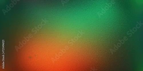 A vibrant background with a striking green and red yellow. Colorful, multicolor, mix, iridescent, bright, fun. Rough, grain, noise,grungy.Template