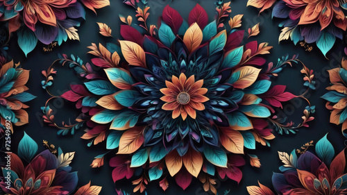 Seamless floral pattern, Seamless floral background, flower pattern background, flower pattern illustration. flower texture wallpaper #725496922