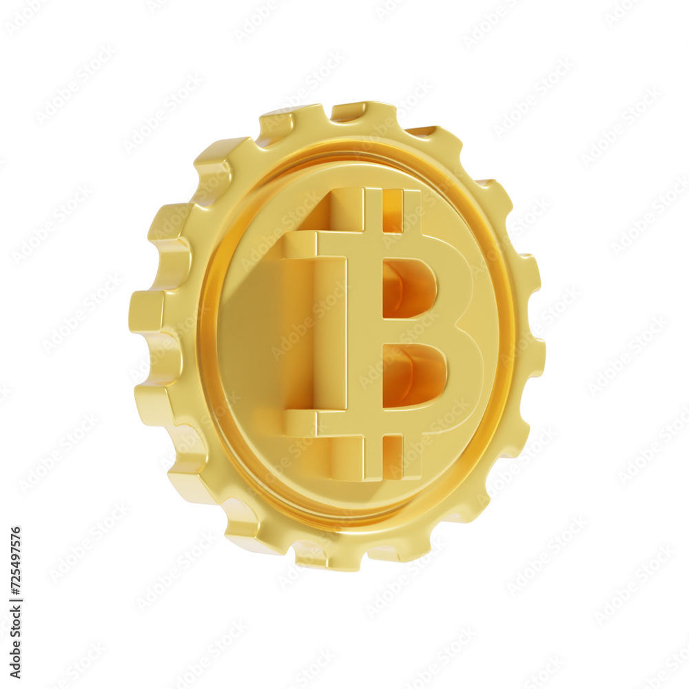 bitcoin 3d icon bitcoin 3d icon