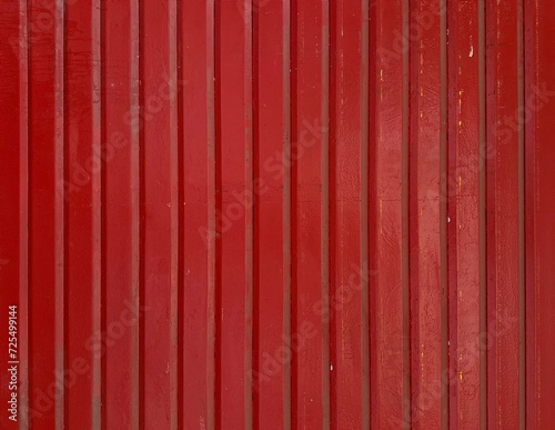 red wall texture background, wide panoramic image.