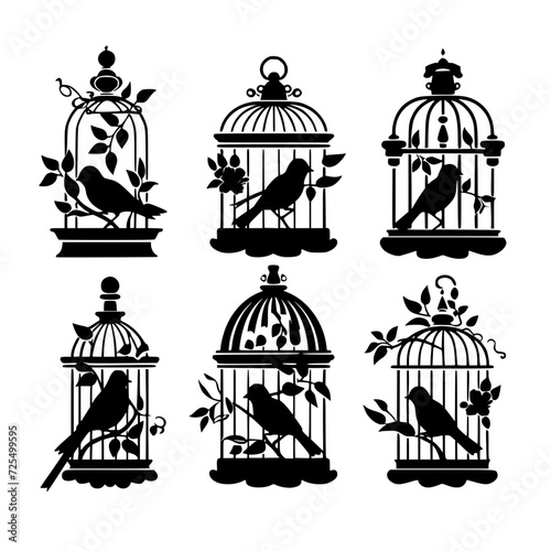 Bird Cage, cage svg, cage png, T shirt, clipart, png, svg, eps, jpg, vector, flower, floral, pattern, nature, illustration, leaf, vintage, art, plant, drawing, flowers, design, seamless, black, decora